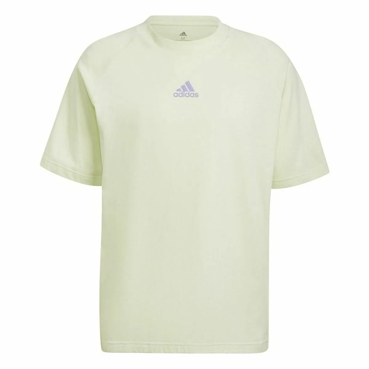 CAMISETA DE MANGA CORTA HOMBRE ADIDAS ESSENTIALS BRANDLOVE AMARILLO