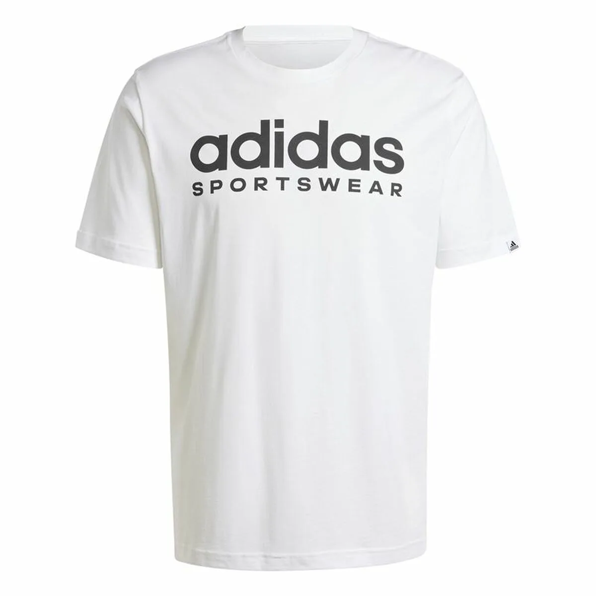 CAMISETA DE MANGA CORTA HOMBRE ADIDAS SPW BLANCO