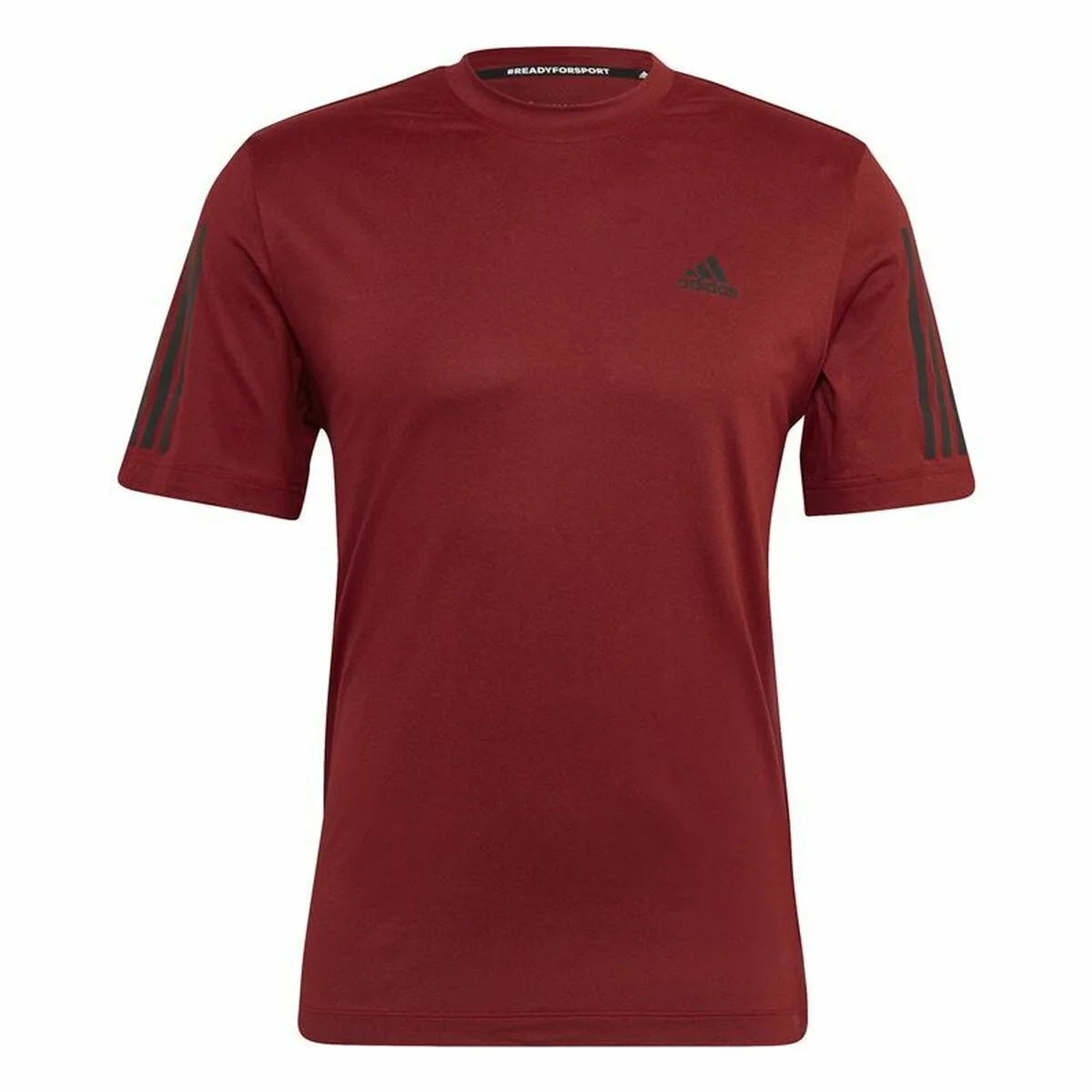 CAMISETA DE MANGA CORTA HOMBRE ADIDAS  T365 TRAINING  ROJO OSCURO