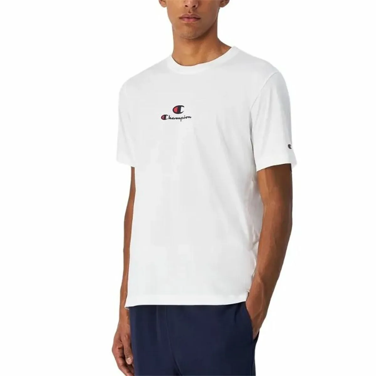 CAMISETA DE MANGA CORTA HOMBRE CHAMPION CHAMPION SS BLANCO