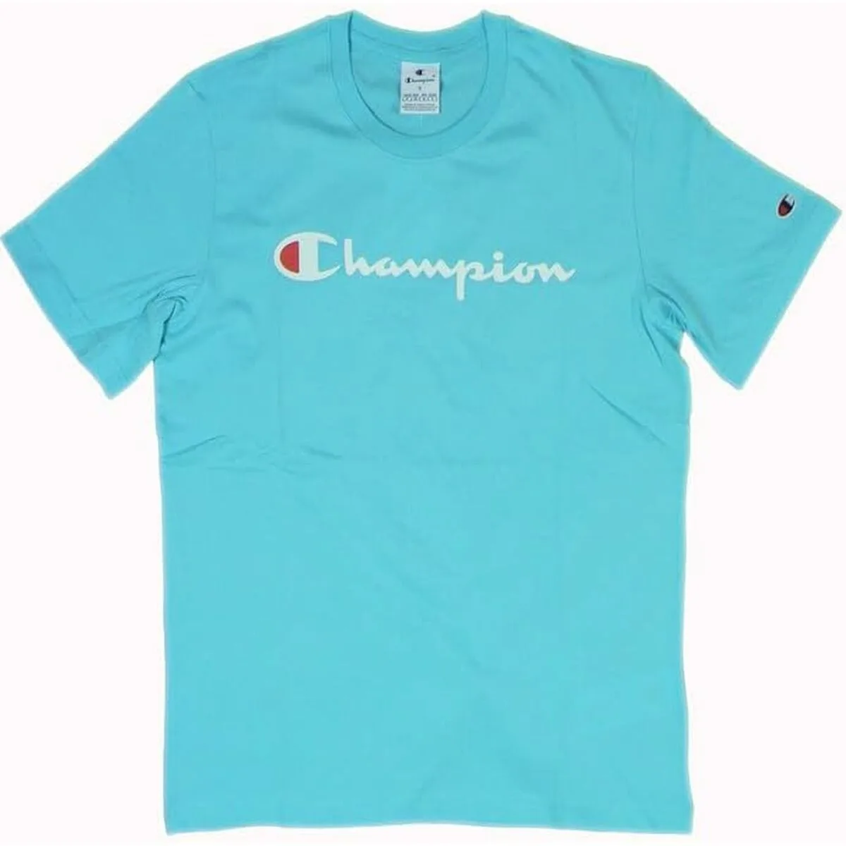 CAMISETA DE MANGA CORTA HOMBRE CHAMPION SS TEE 220256 AZUL