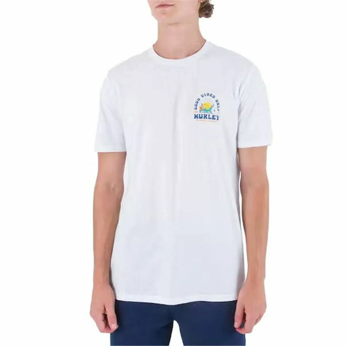 CAMISETA DE MANGA CORTA HOMBRE HURLEY EVERYDAY VACATION BLANCO
