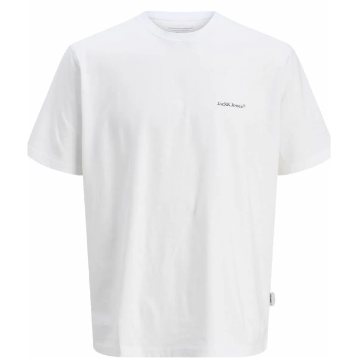 CAMISETA DE MANGA CORTA HOMBRE JACK & JONES JORSPLIT BACK TEE 12272996 BLANCO