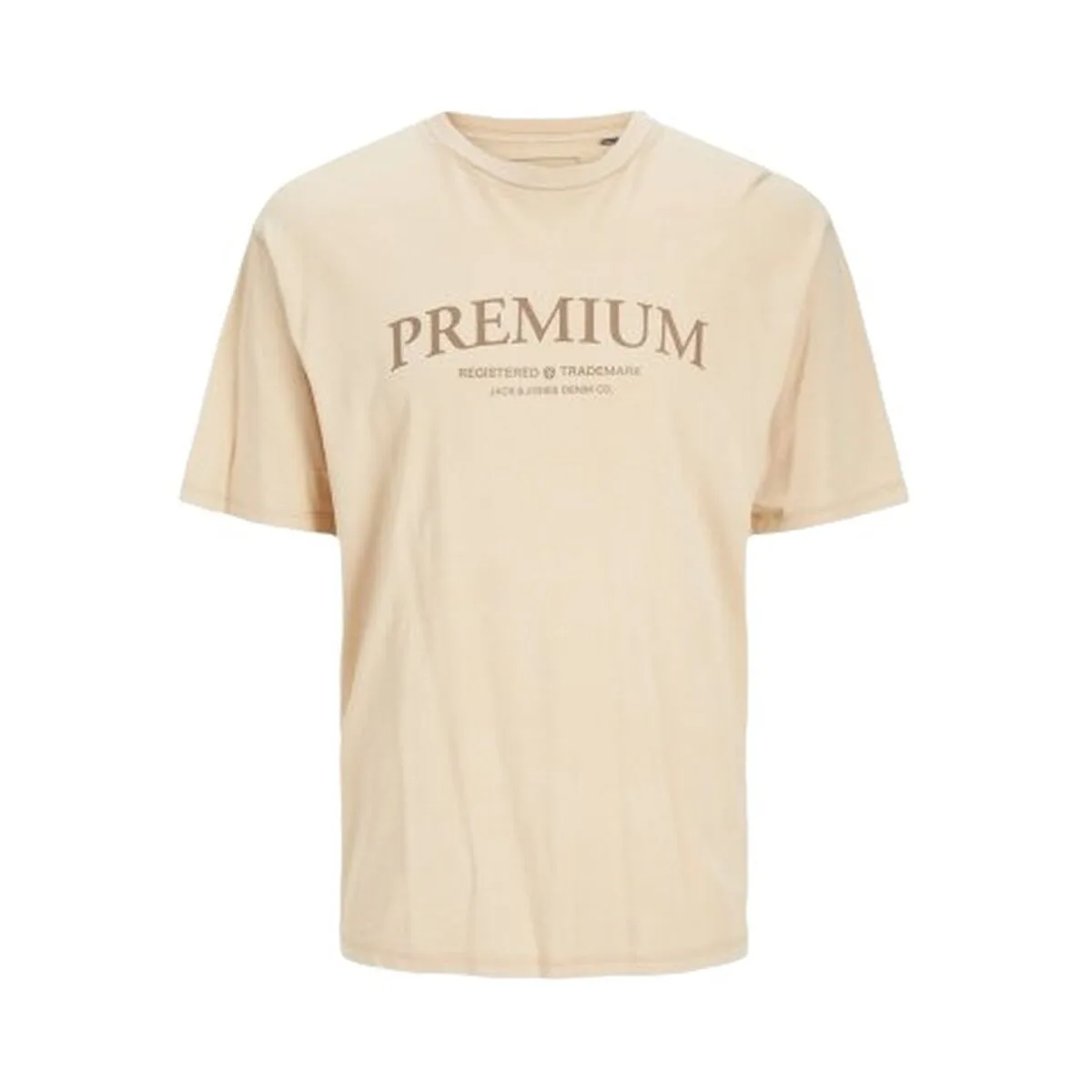 CAMISETA DE MANGA CORTA HOMBRE JACK & JONES JPRBLUWINSTON SS TEE 12255611 NARANJA