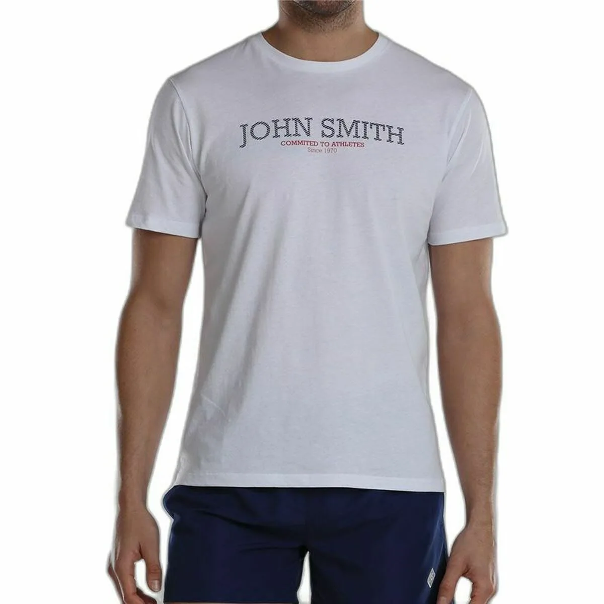 CAMISETA DE MANGA CORTA HOMBRE JOHN SMITH EFEBO BLANCO