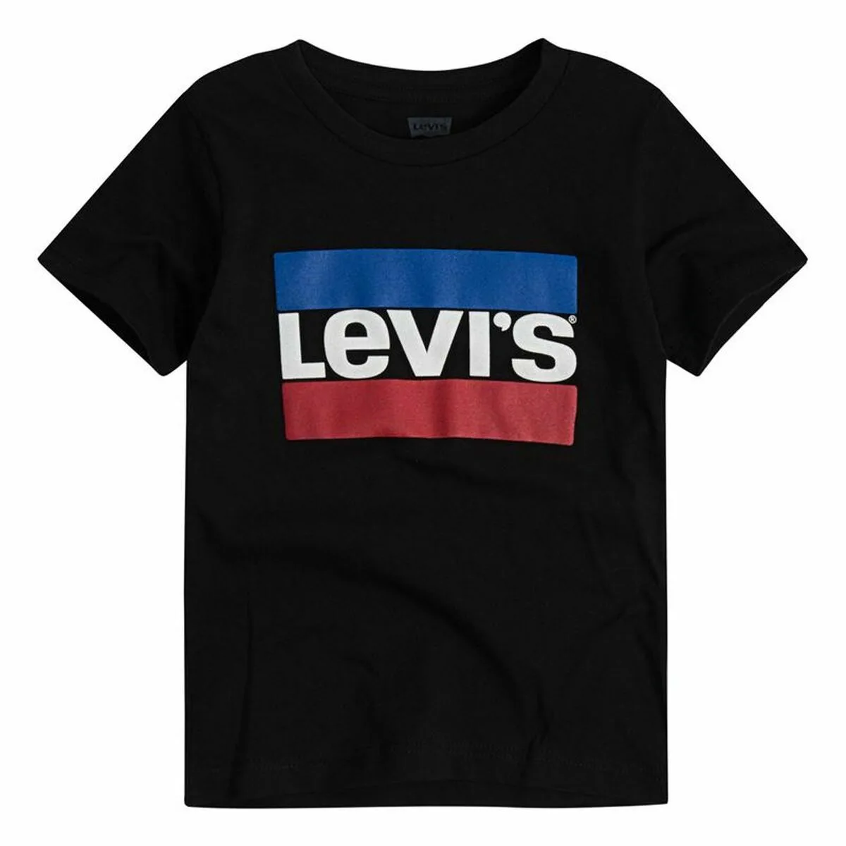 CAMISETA DE MANGA CORTA HOMBRE LEVI'S LOGO JR  NEGRO