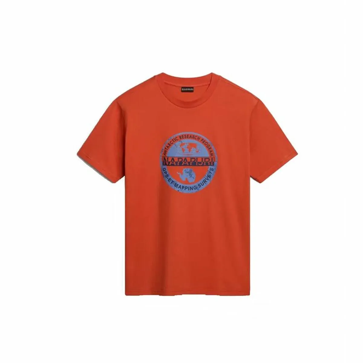 CAMISETA DE MANGA CORTA HOMBRE NAPAPIJRI S-BOLLO SS 1 NARANJA