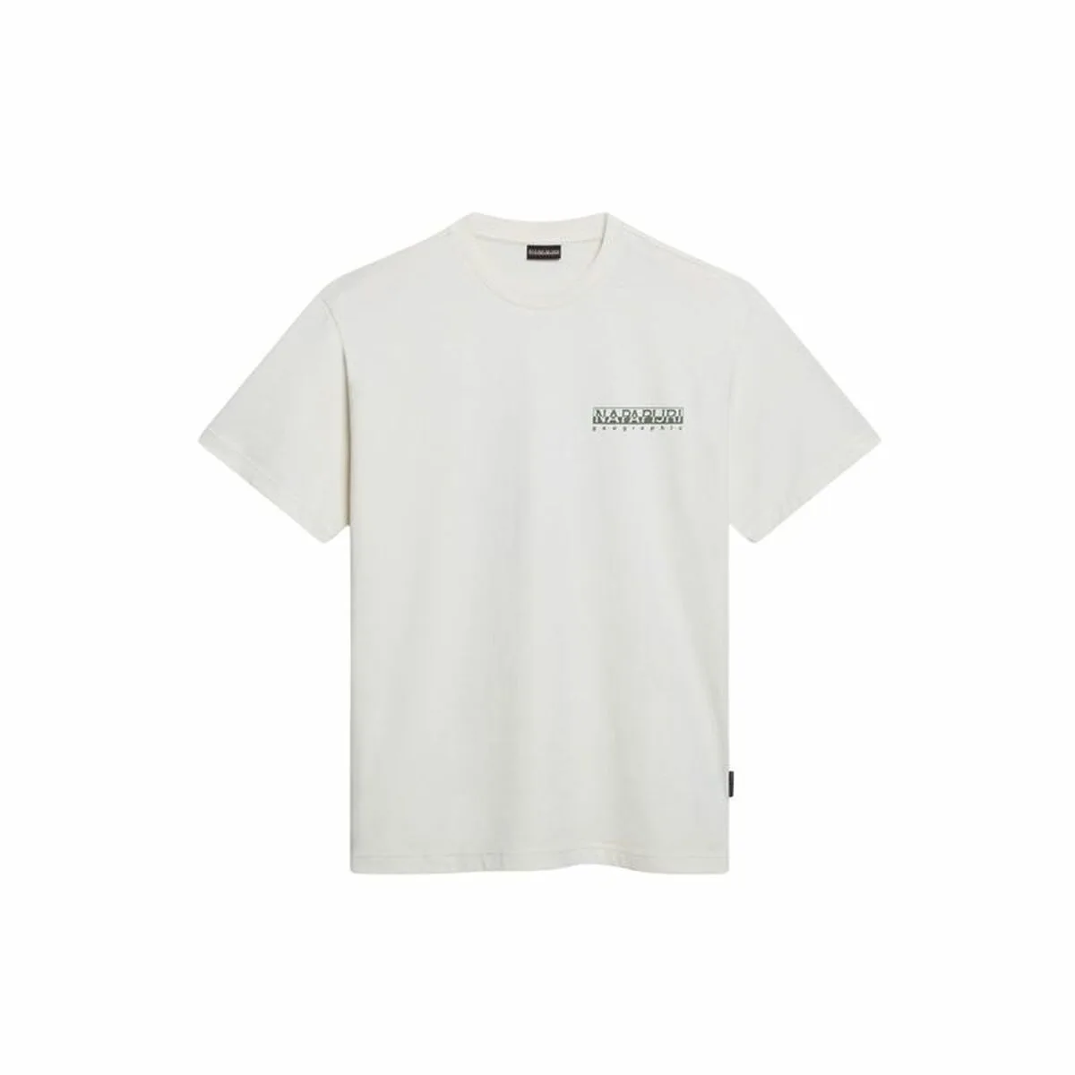 CAMISETA DE MANGA CORTA HOMBRE NAPAPIJRI S-GOUIN BLANCO