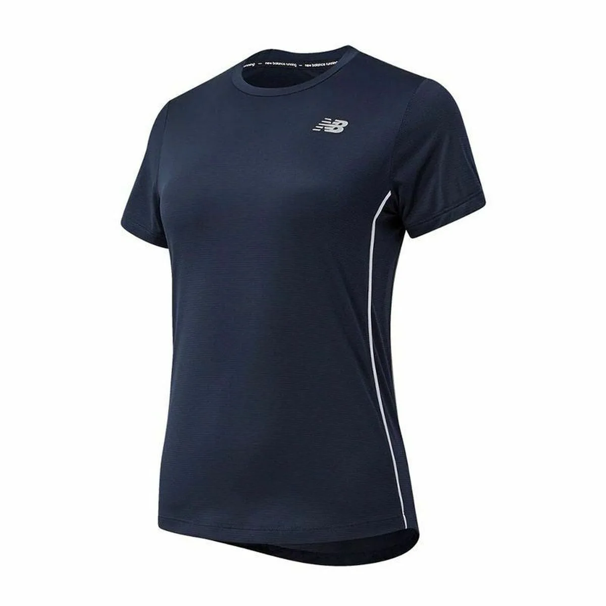 CAMISETA DE MANGA CORTA HOMBRE NEW BALANCE ACCELERATE AZUL OSCURO