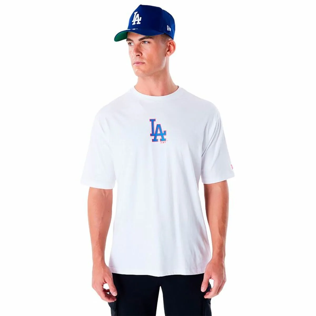 CAMISETA DE MANGA CORTA HOMBRE NEW ERA MLB WORLD SERIES OS LA DODGERS HOMBRE