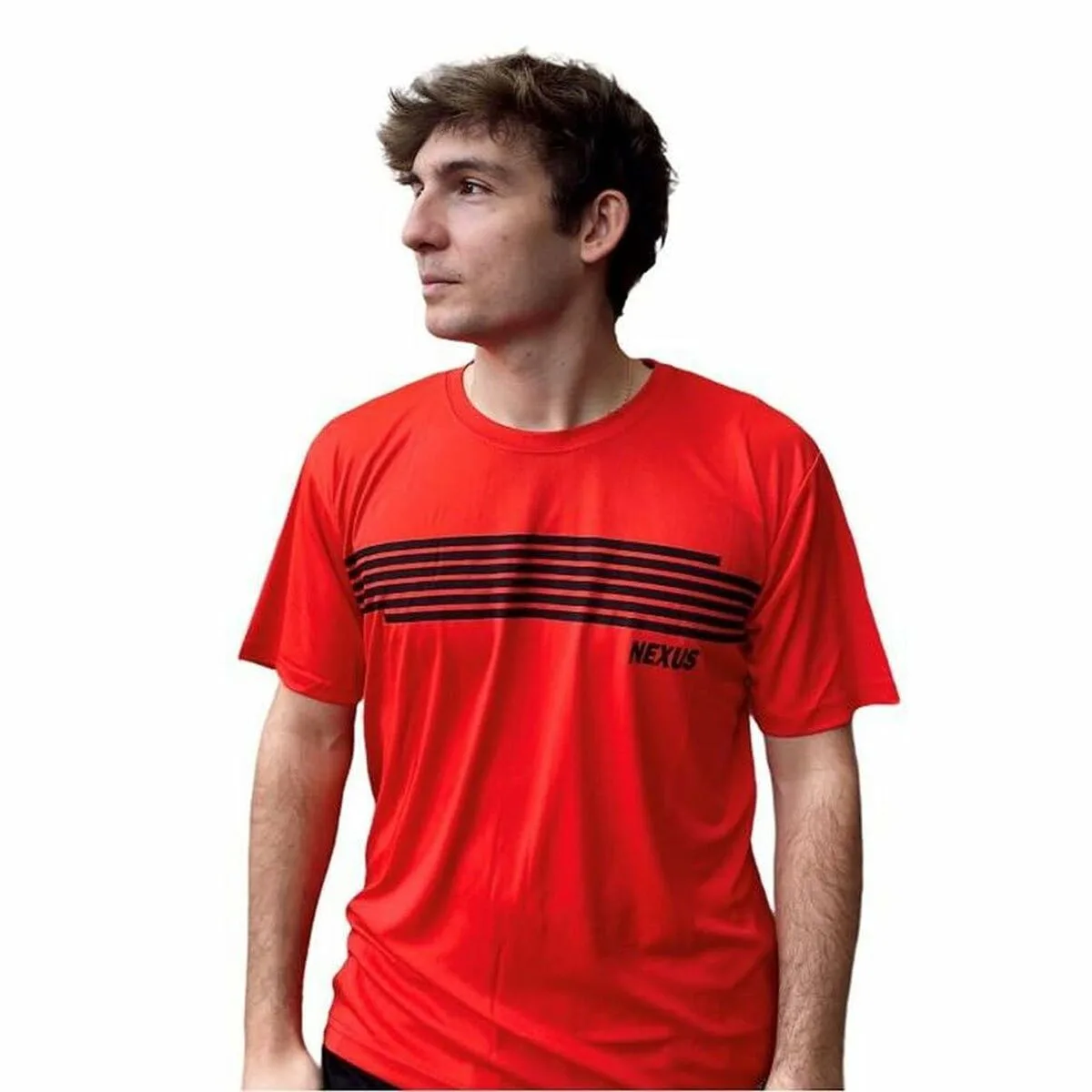 CAMISETA DE MANGA CORTA HOMBRE NEXUS TRUST ROJO