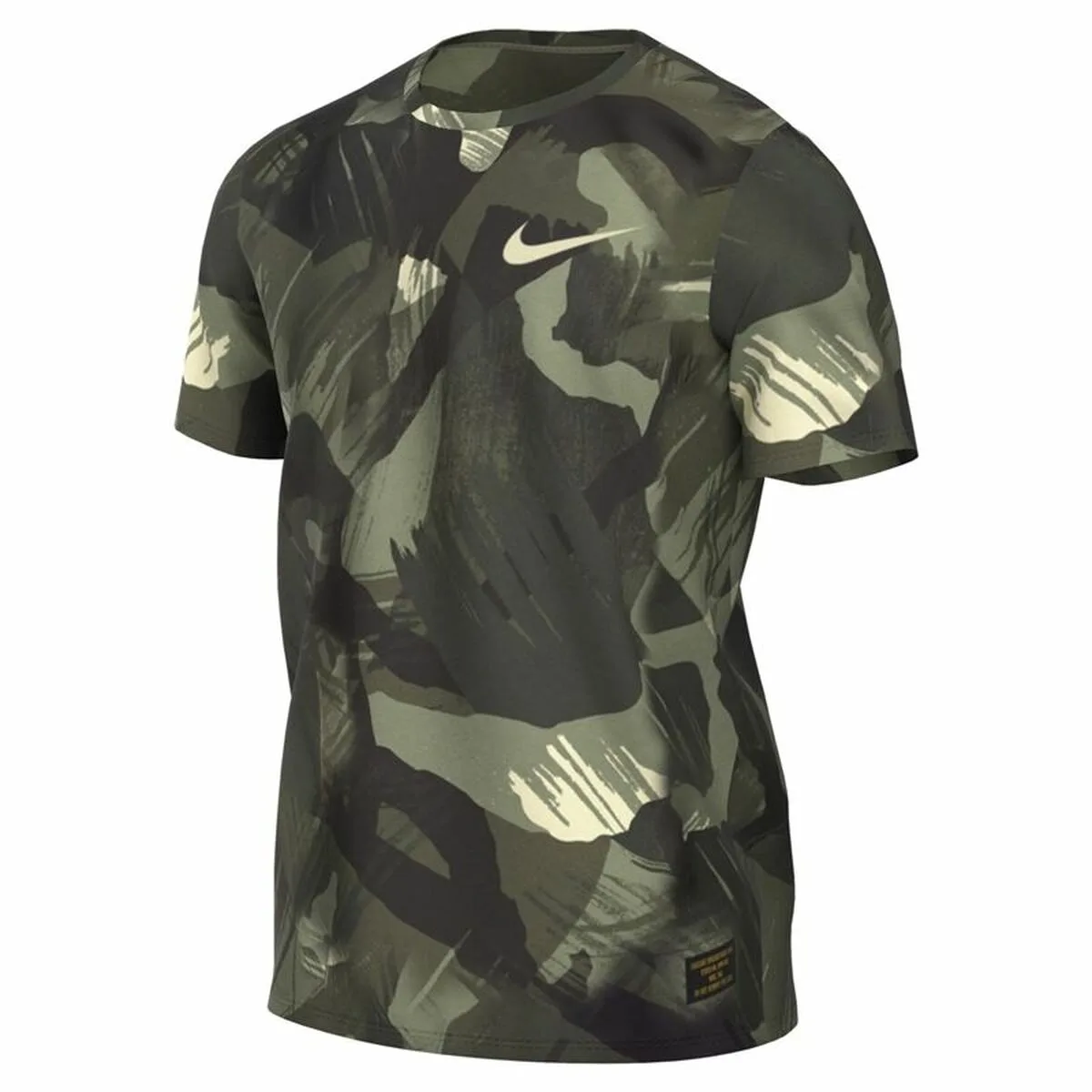 CAMISETA DE MANGA CORTA HOMBRE NIKE DRI-FIT VERDE M
