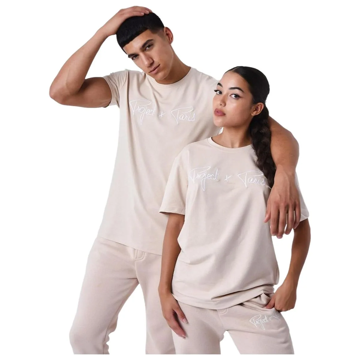 CAMISETA DE MANGA CORTA HOMBRE PROJECT X PARIS 1910076 BG2 BEIGE