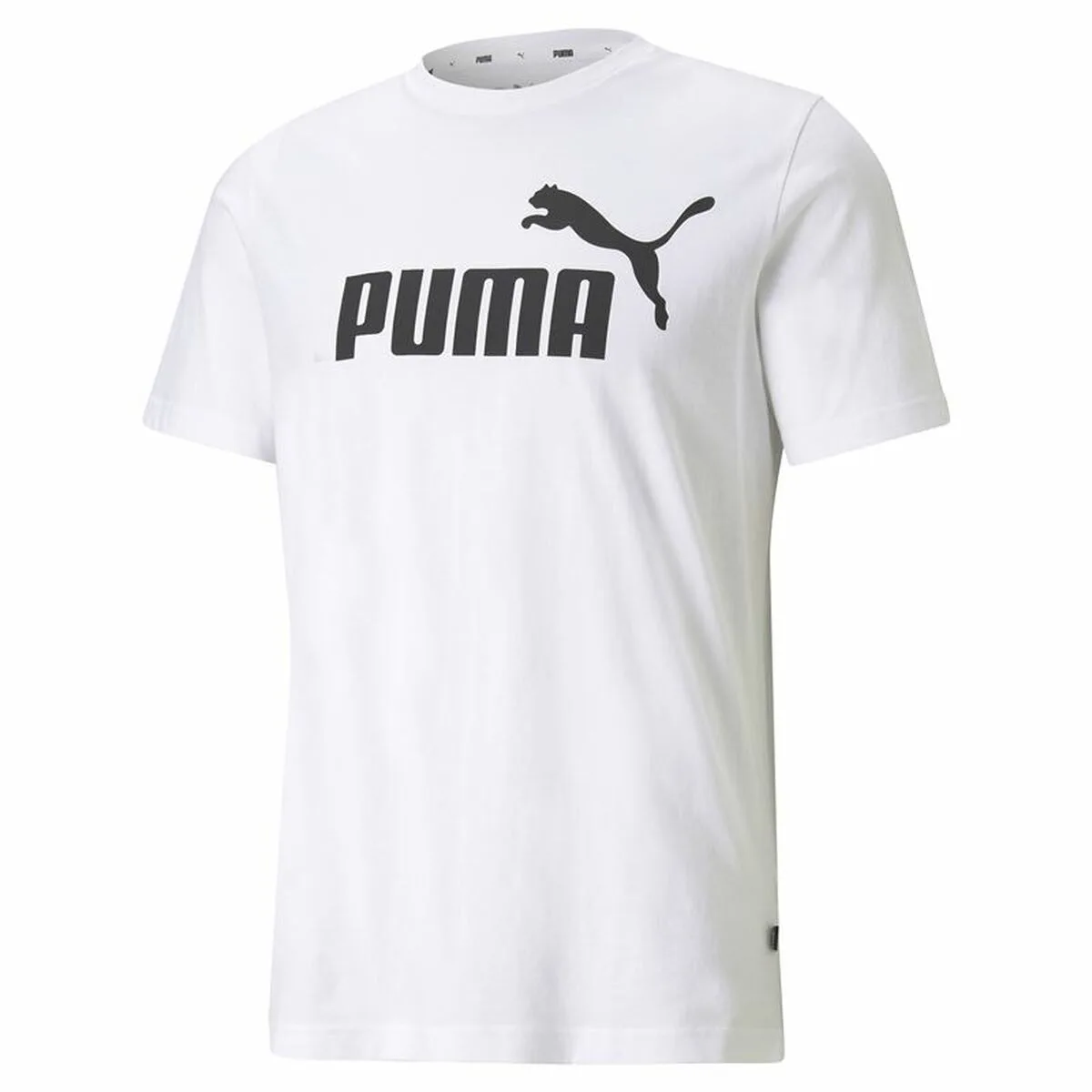 CAMISETA DE MANGA CORTA HOMBRE PUMA 586666 02 BLANCO (L) (1 UNIDAD)