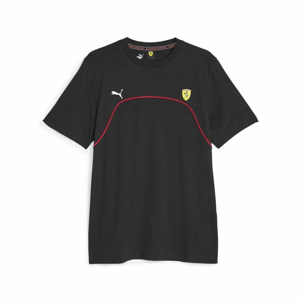 CAMISETA DE MANGA CORTA HOMBRE PUMA FERRARI RACE NEGRO