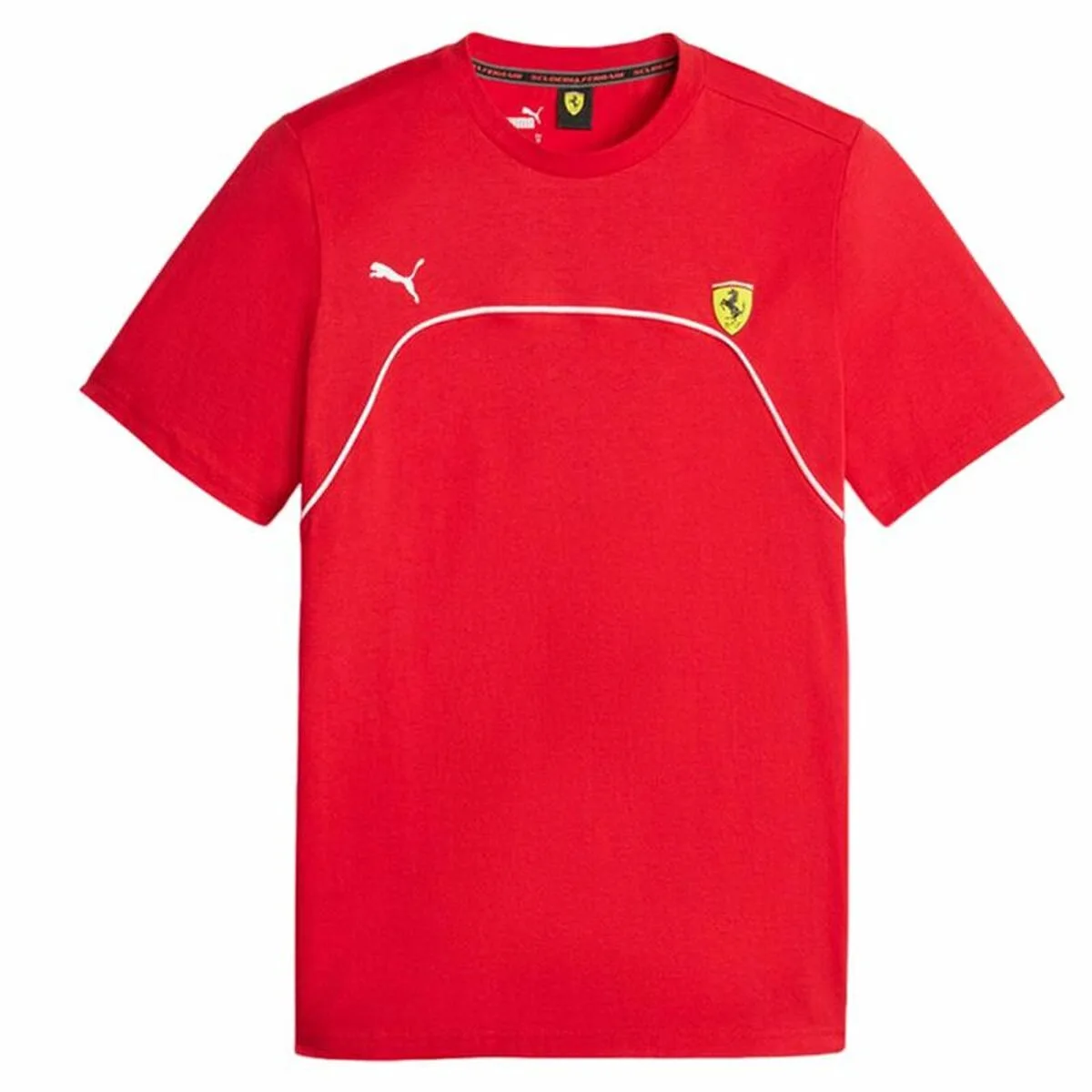 CAMISETA DE MANGA CORTA HOMBRE PUMA FERRARI RACE ROJO