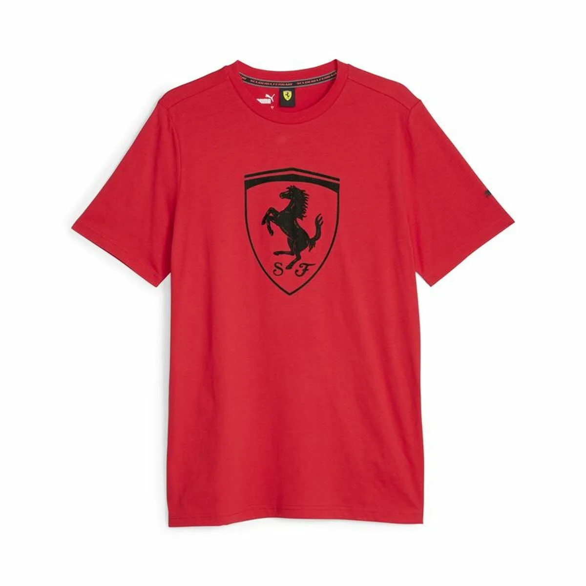 CAMISETA DE MANGA CORTA HOMBRE PUMA FERRARI RACE TONAL B ROJO