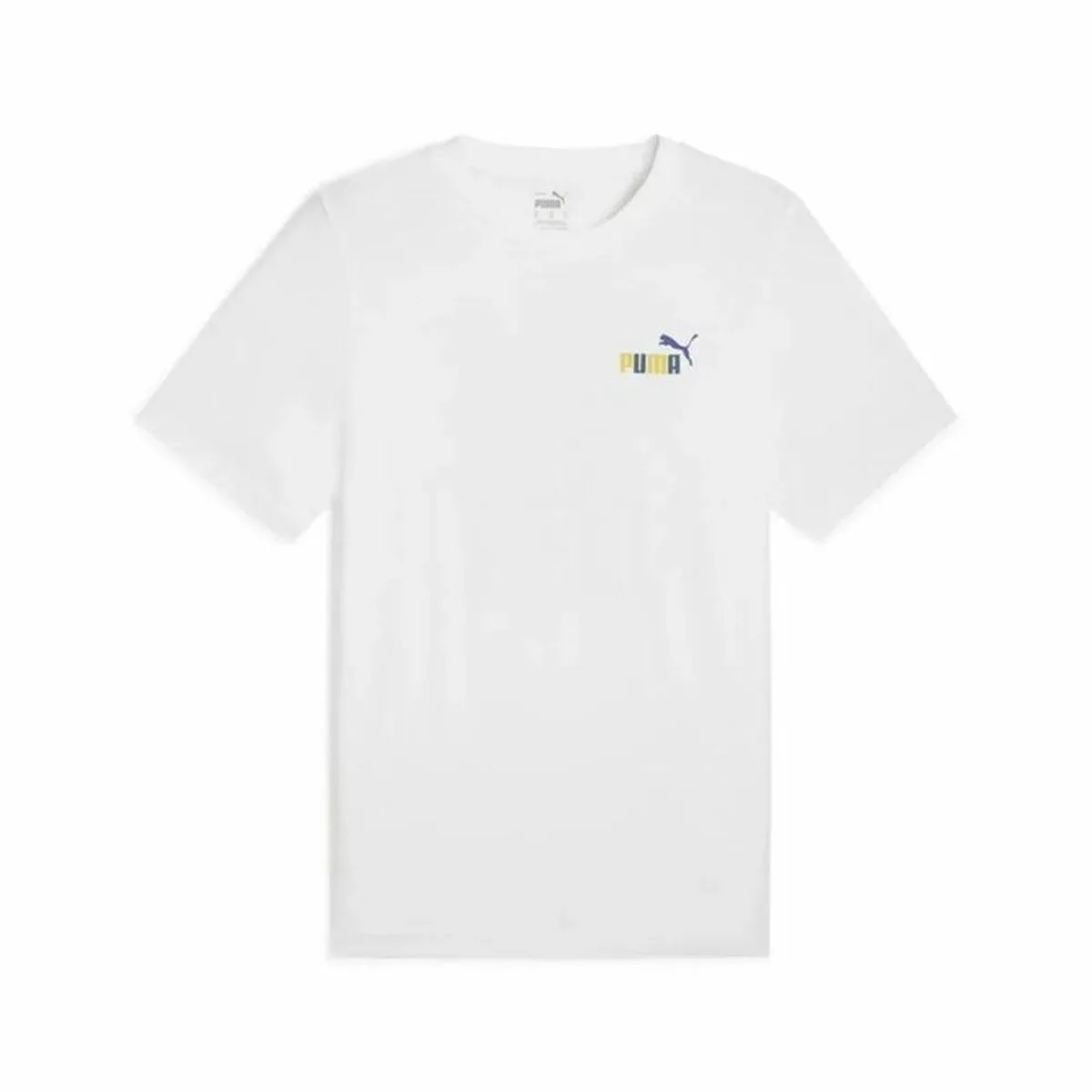 CAMISETA DE MANGA CORTA HOMBRE PUMA GRAPHICS PUMA SPORTS CLUB BLANCO