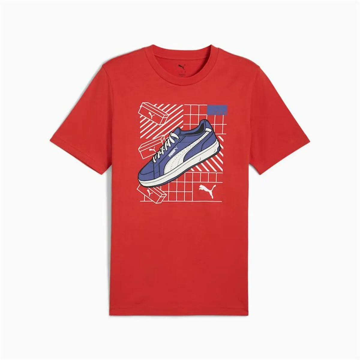 CAMISETA DE MANGA CORTA HOMBRE PUMA GRAPHICS ROJO