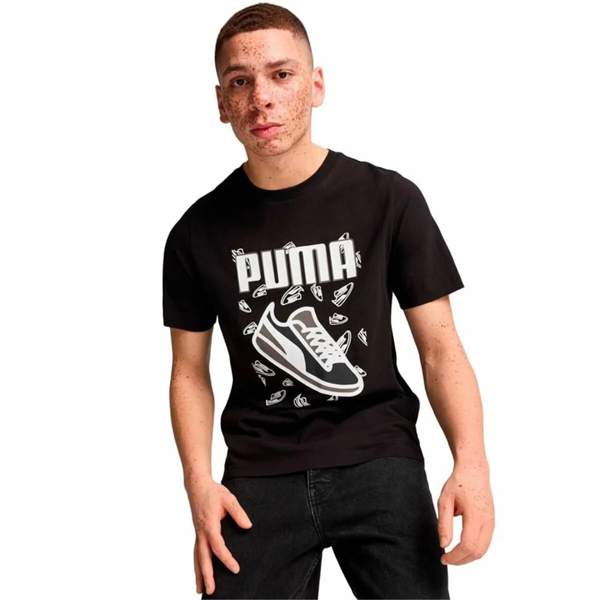 CAMISETA DE MANGA CORTA HOMBRE PUMA GRAPHICS SNEAKER