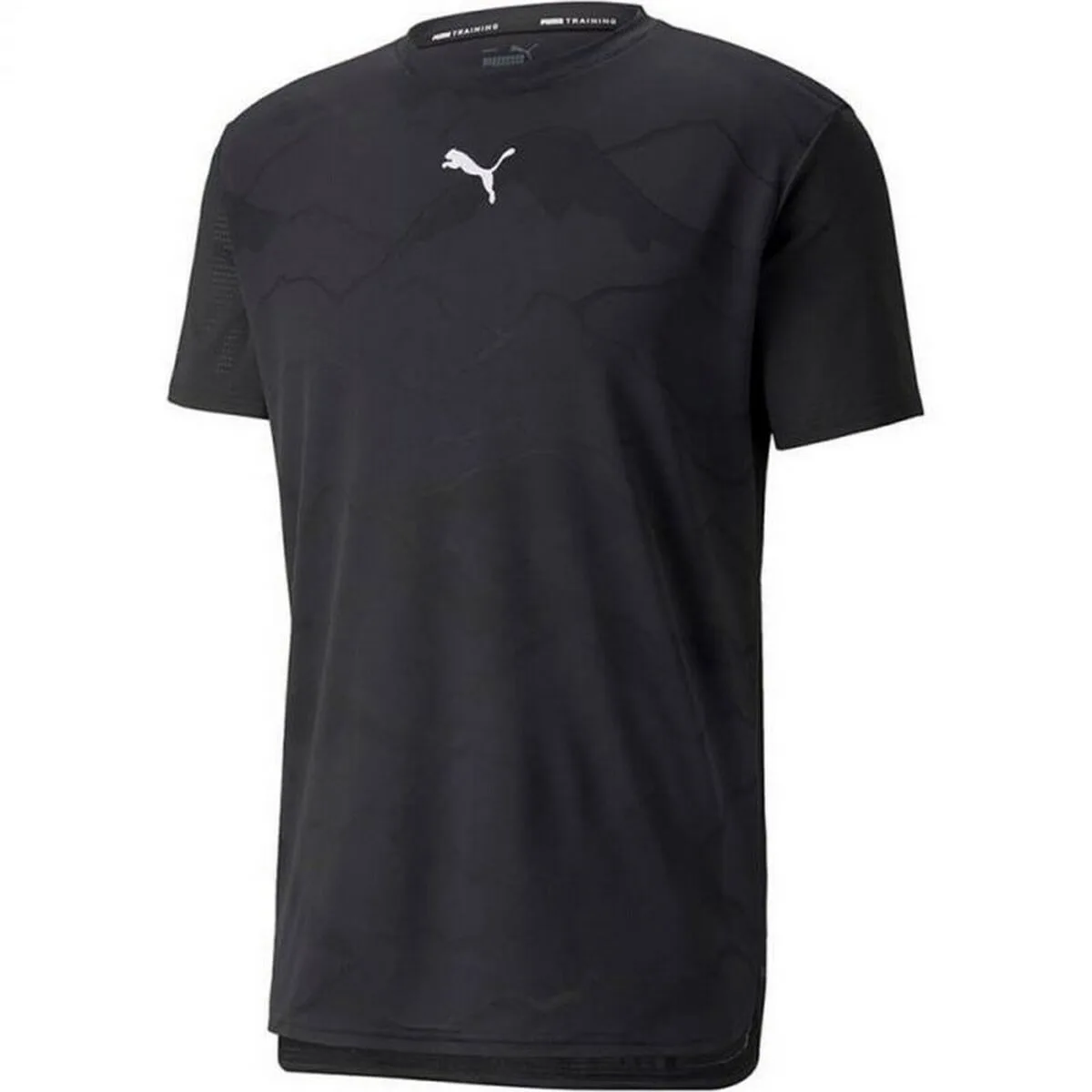 CAMISETA DE MANGA CORTA HOMBRE PUMA TRAIN VENT NEGRO