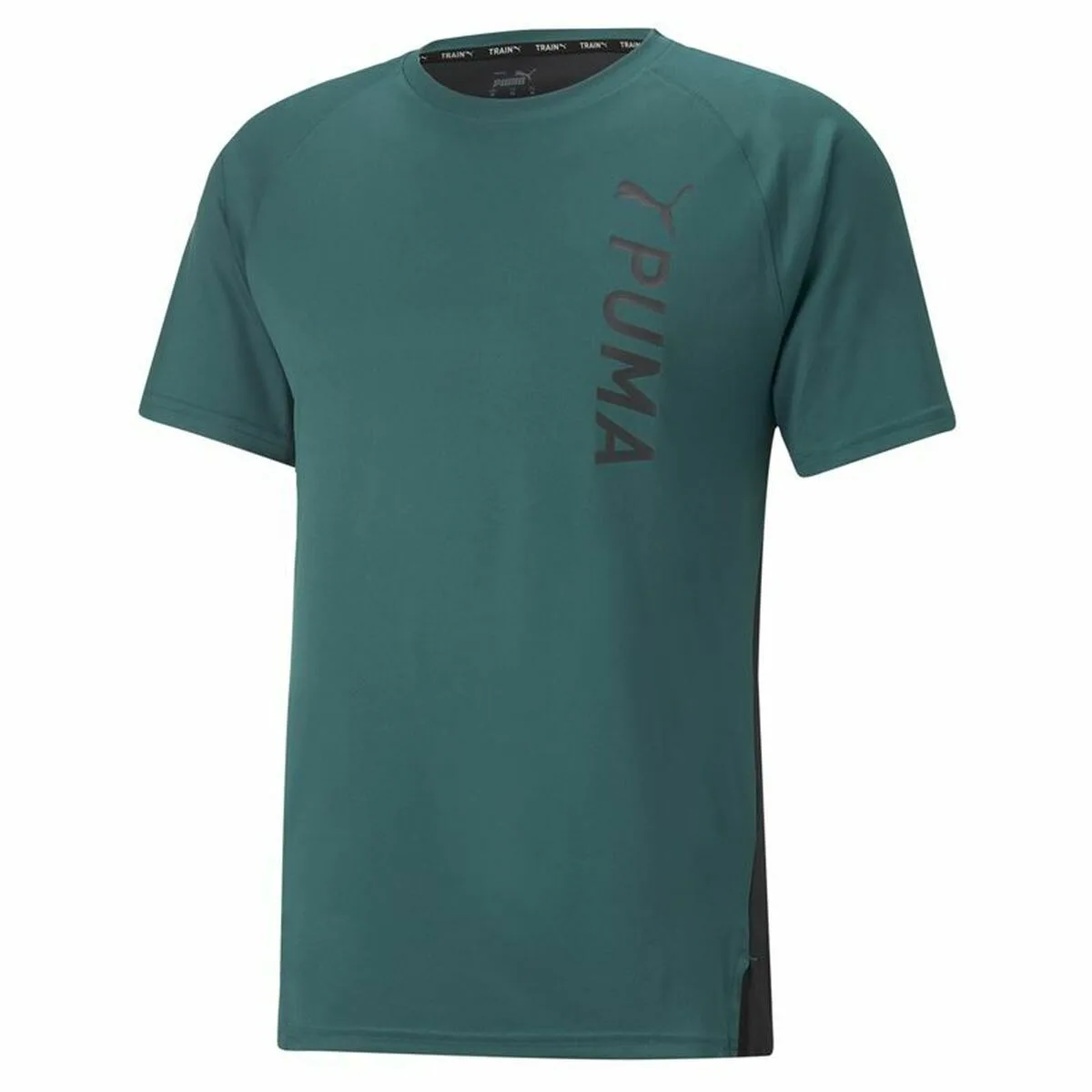 CAMISETA DE MANGA CORTA HOMBRE PUMA VERDE OSCURO HOMBRE