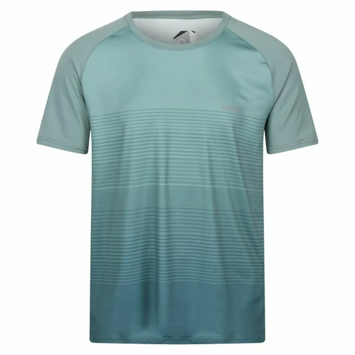 CAMISETA DE MANGA CORTA HOMBRE REGATTA PINMOR AGUAMARINA