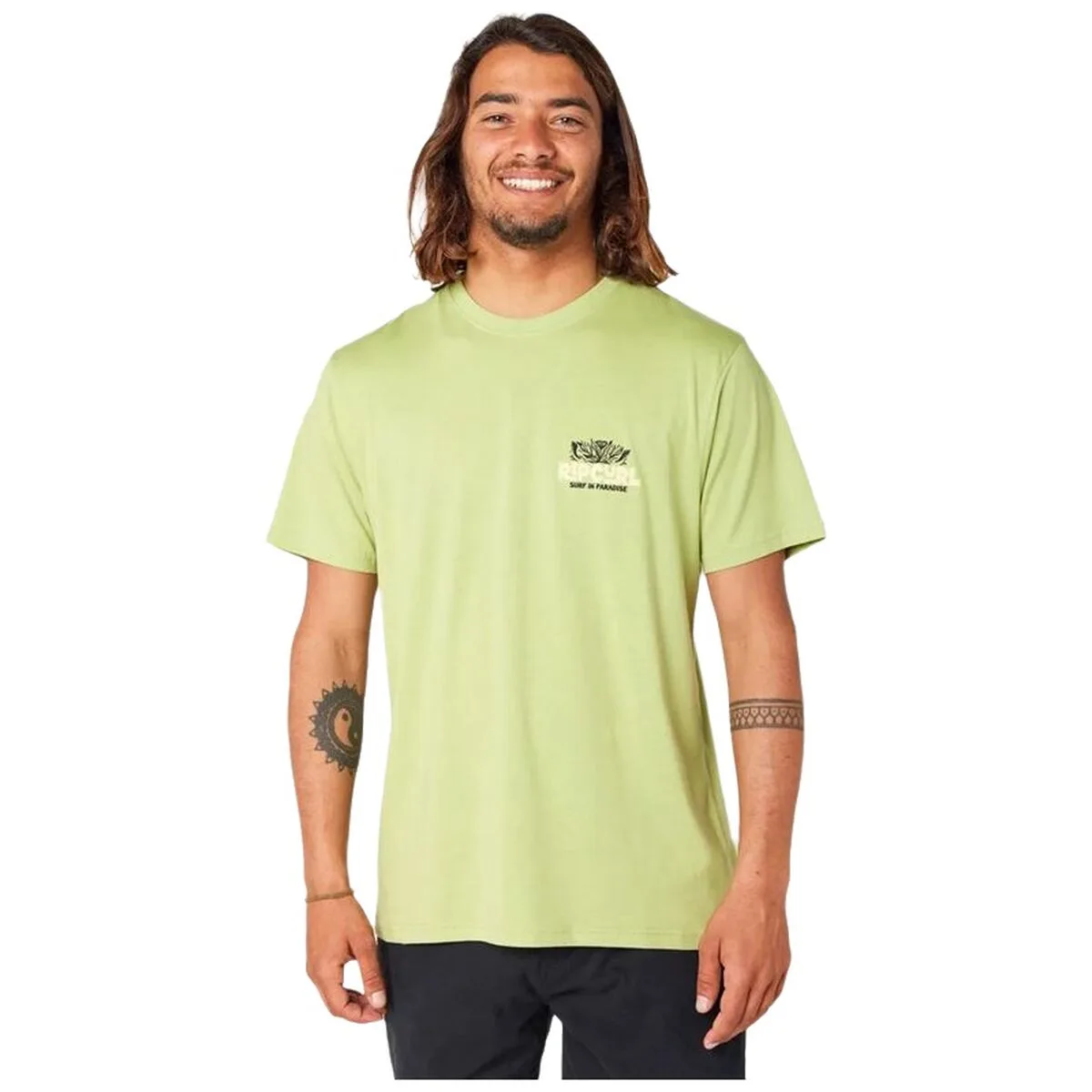 CAMISETA DE MANGA CORTA HOMBRE RIP CURL SURF PARADISE FB