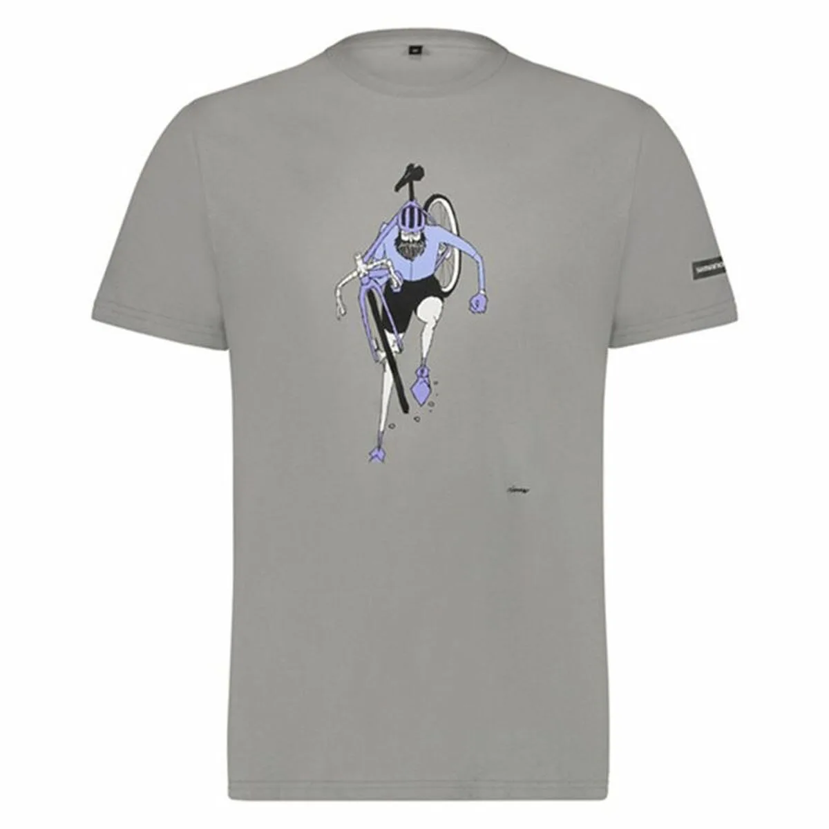 CAMISETA DE MANGA CORTA HOMBRE SHIMANO SENTIERO LTD GRIS OSCURO