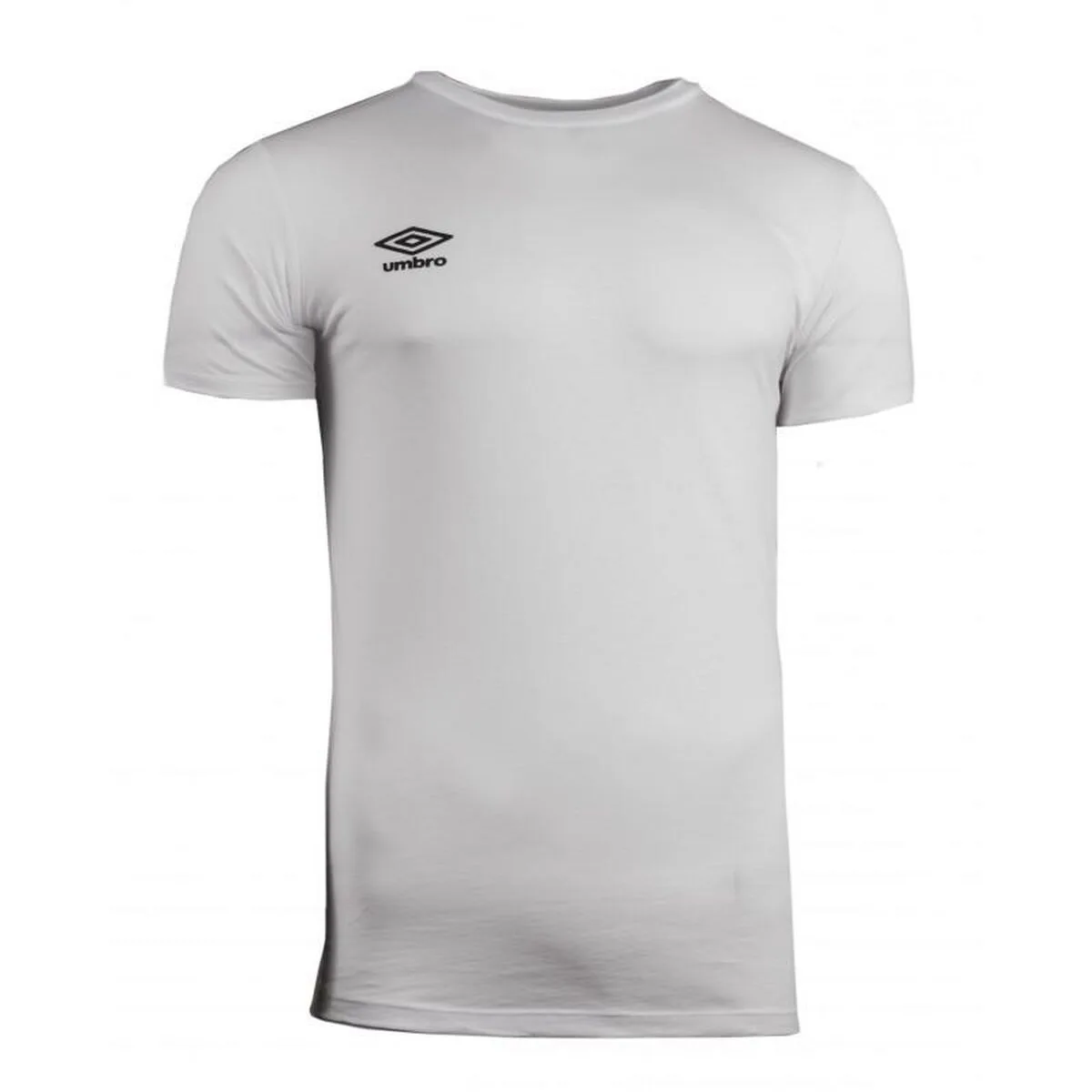 CAMISETA DE MANGA CORTA HOMBRE UMBRO 64887U 096 BLANCO