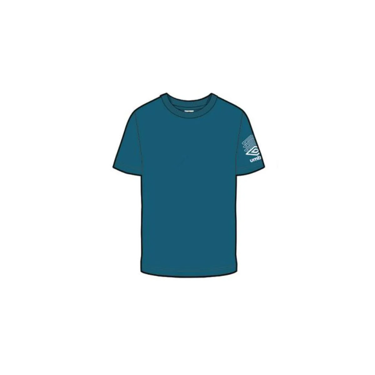 CAMISETA DE MANGA CORTA HOMBRE UMBRO TERRACE 66207U LKB AZUL