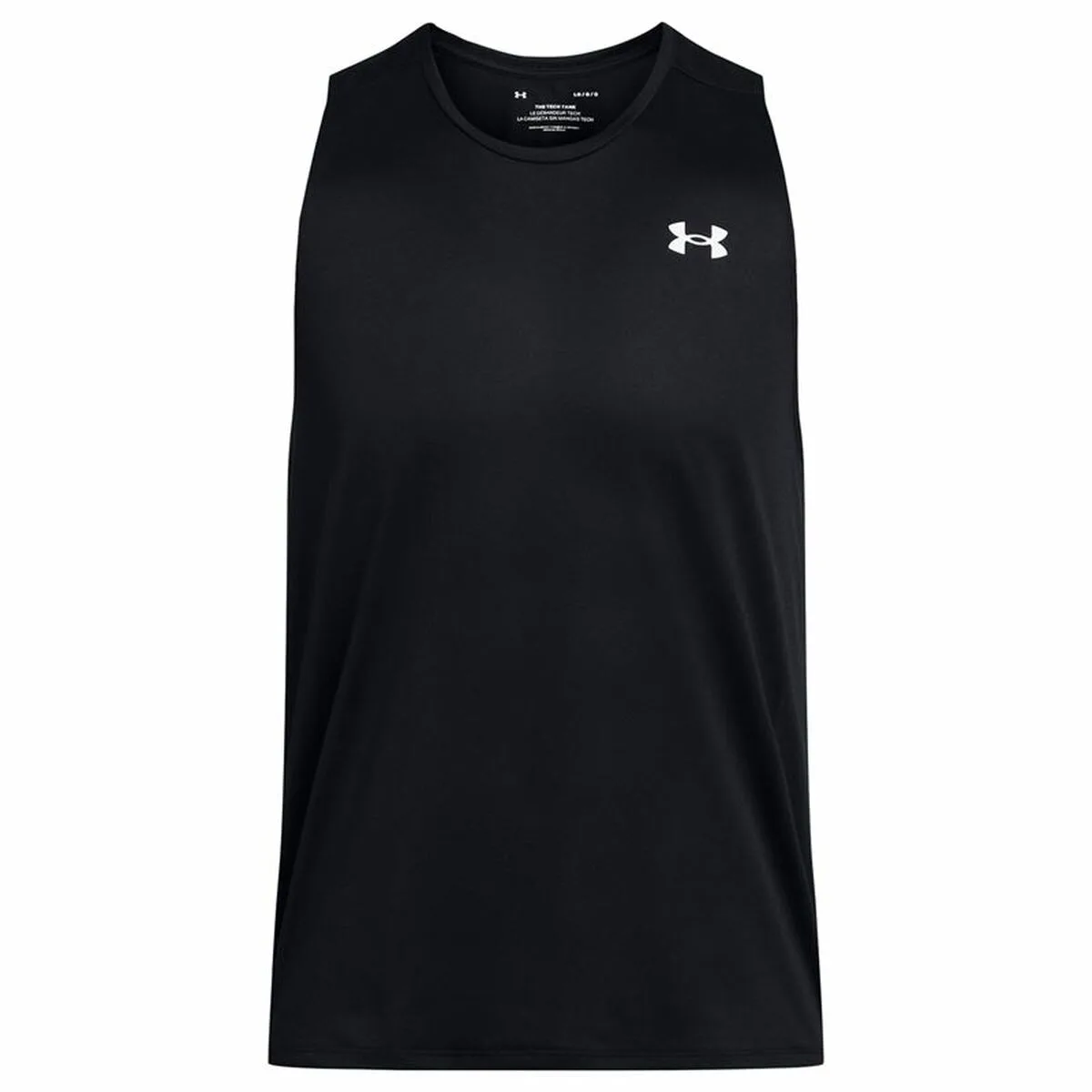 CAMISETA DE MANGA CORTA HOMBRE UNDER ARMOUR TECH NEGRO