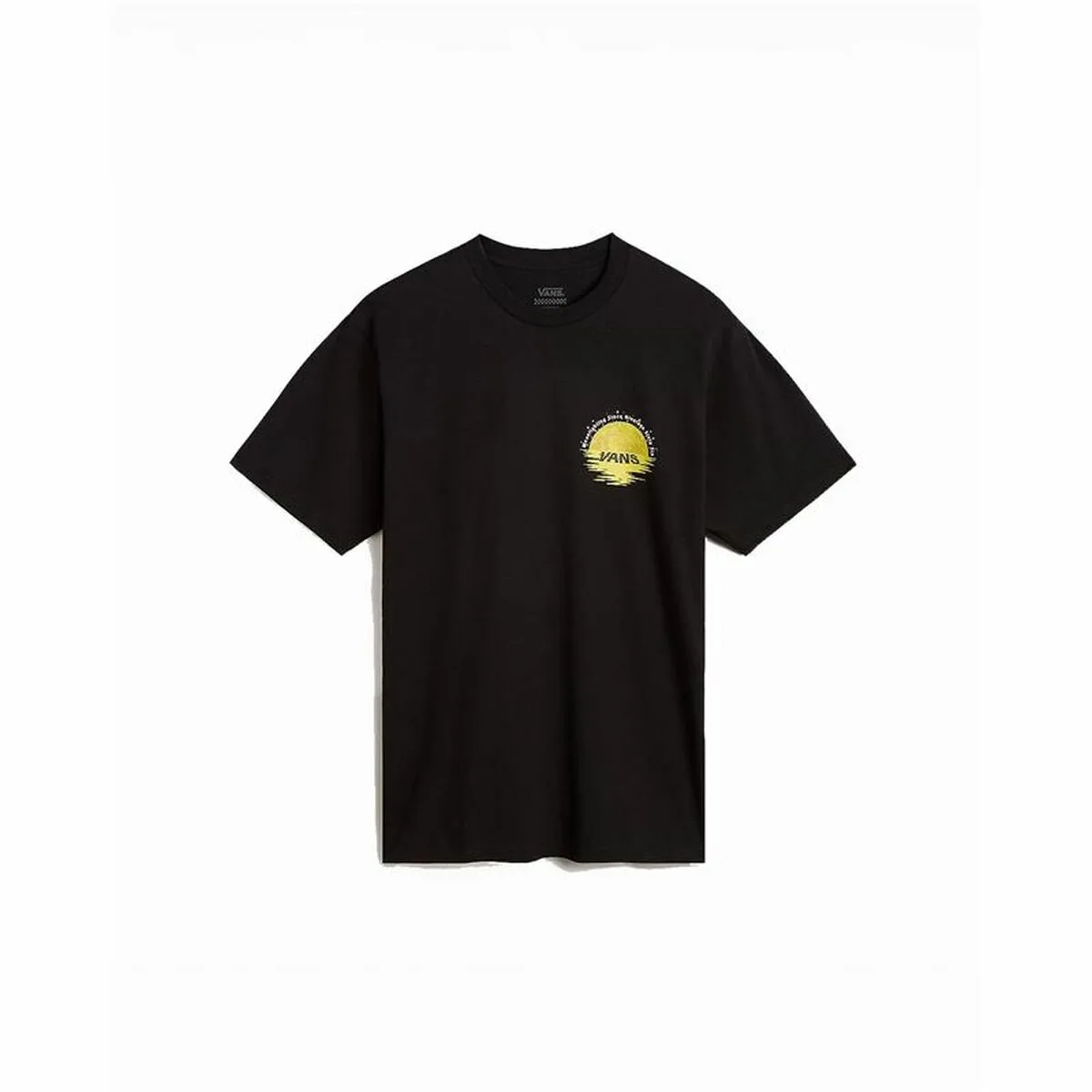 CAMISETA DE MANGA CORTA HOMBRE VANS MOONLIGHTING SS CREW NEGRO