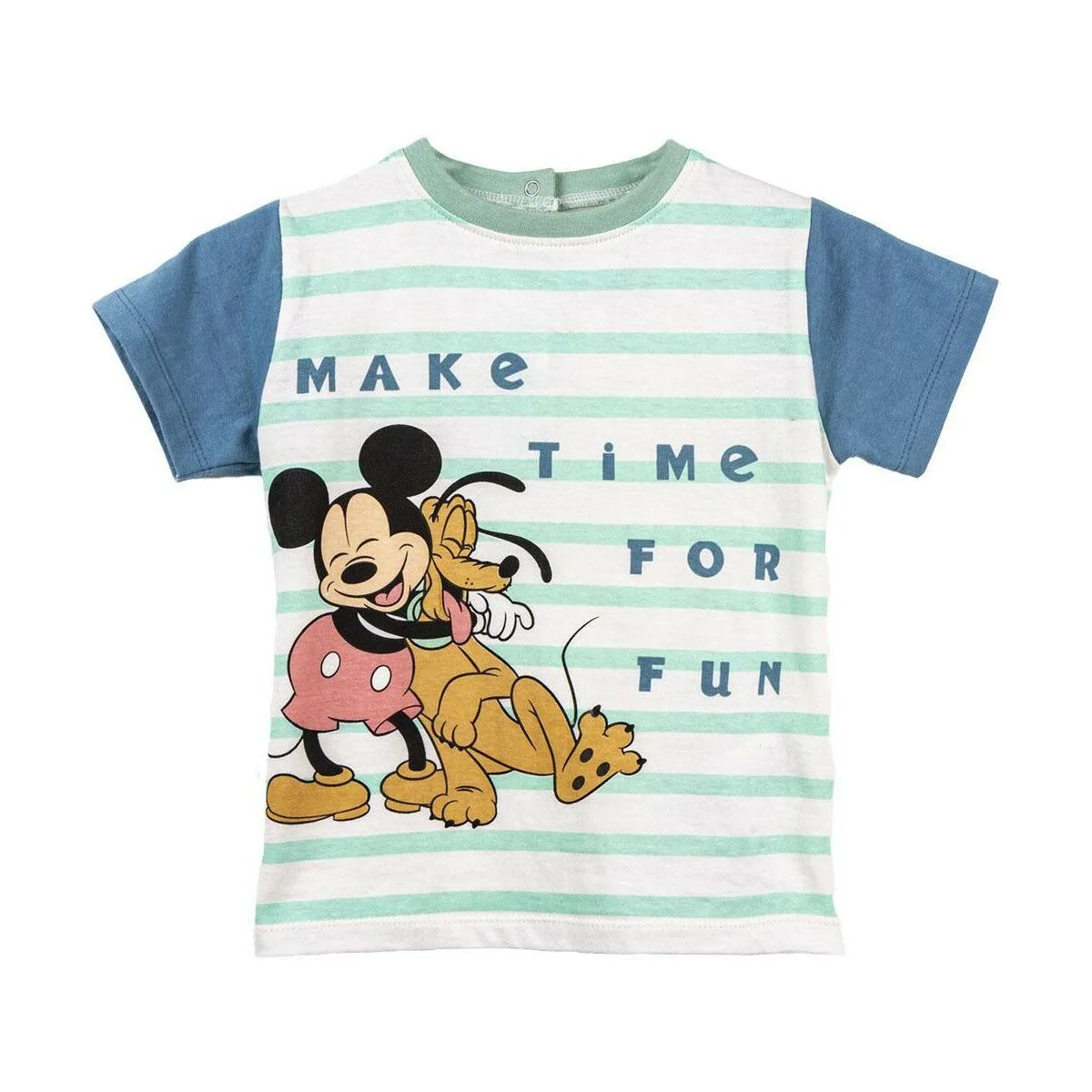 CAMISETA DE MANGA CORTA INFANTIL MICKEY MOUSE MULTICOLOR 18 MESES