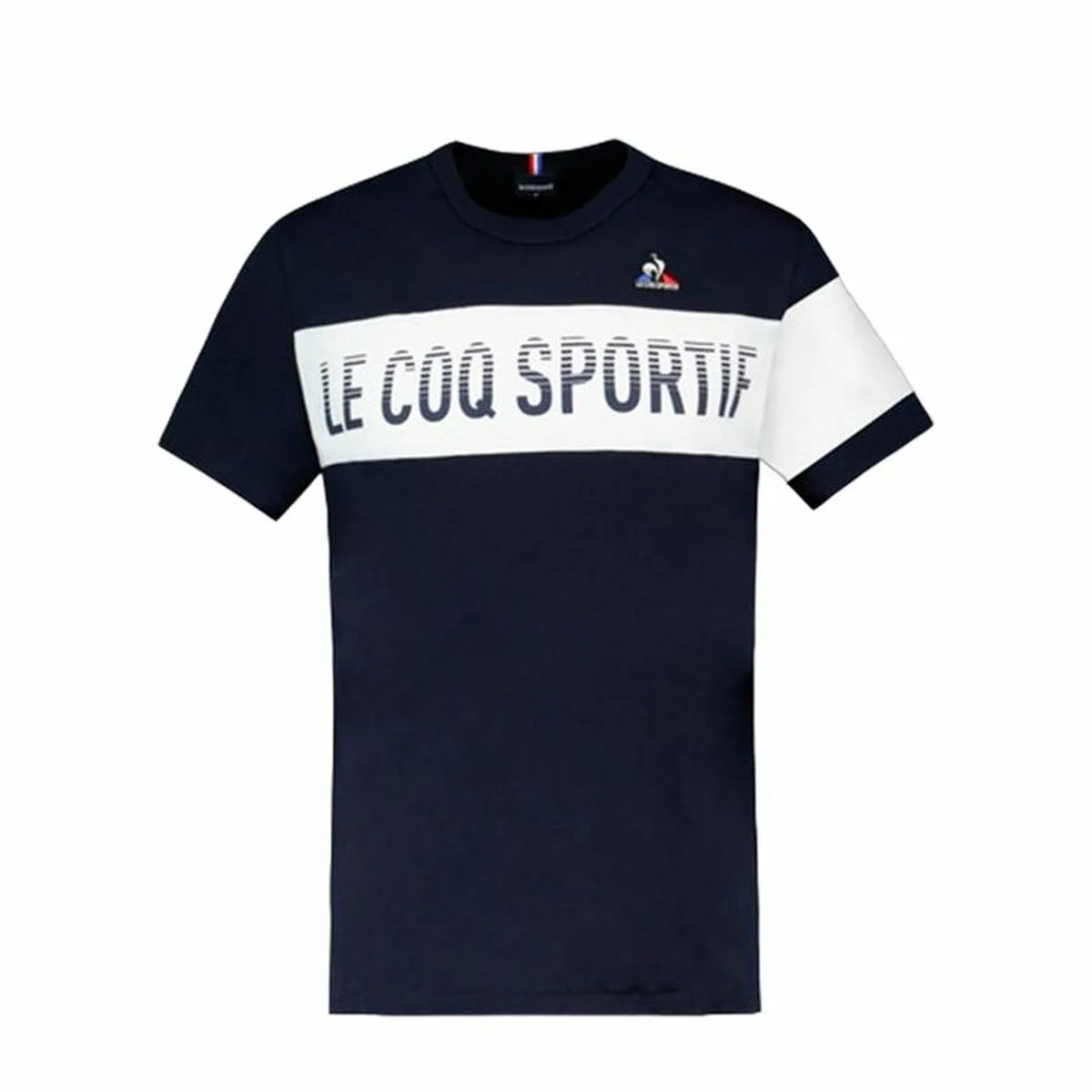 CAMISETA DE MANGA CORTA UNISEX LE COQ SPORTIF BAT SS N°2 AZUL MARINO