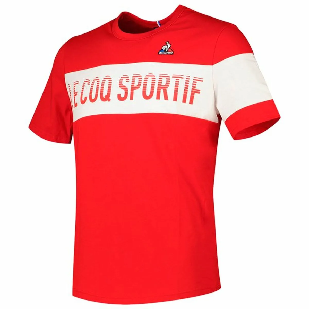 CAMISETA DE MANGA CORTA UNISEX LE COQ SPORTIF N°2 ROJO