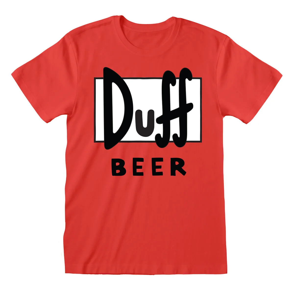 CAMISETA DE MANGA CORTA UNISEX THE SIMPSONS DUFF