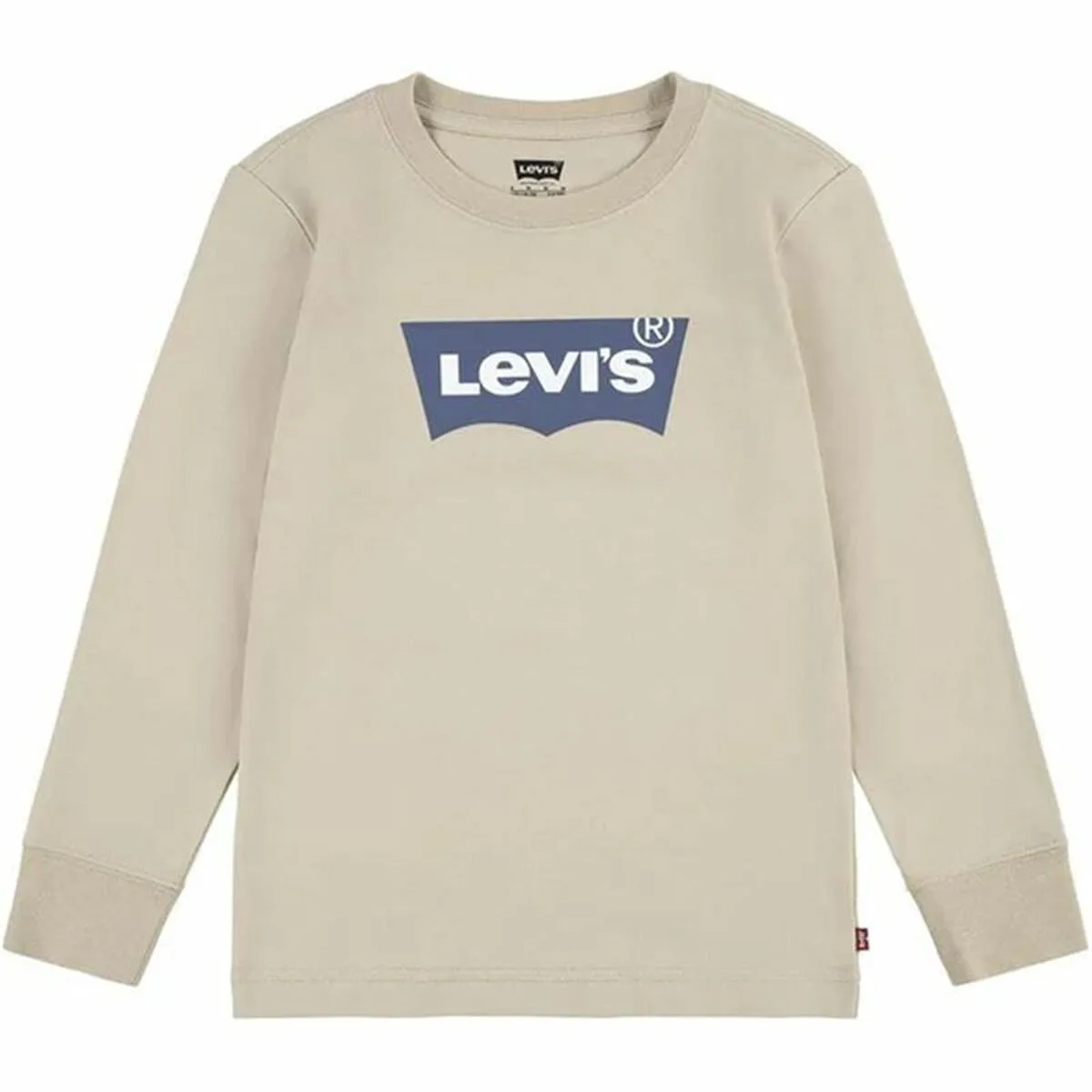 CAMISETA DE MANGA LARGA NIÑO LEVI'S LVB L/S BATWING BEIGE