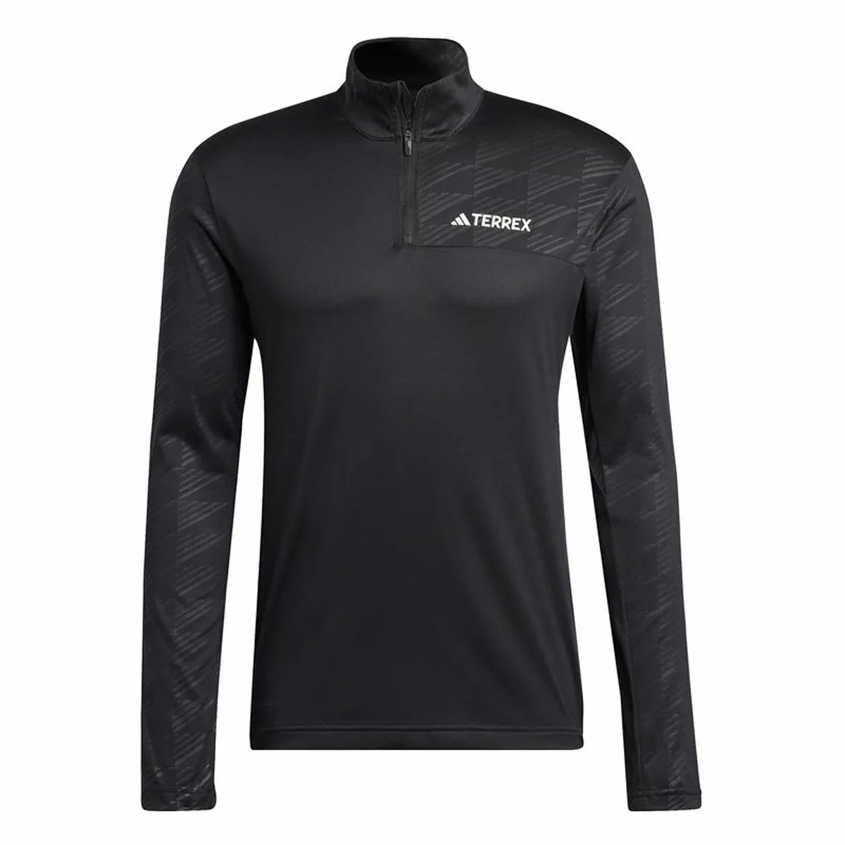 CAMISETA DE MANGA LARGA HOMBRE ADIDAS TERREX MULTI HALF-ZIP NEGRO