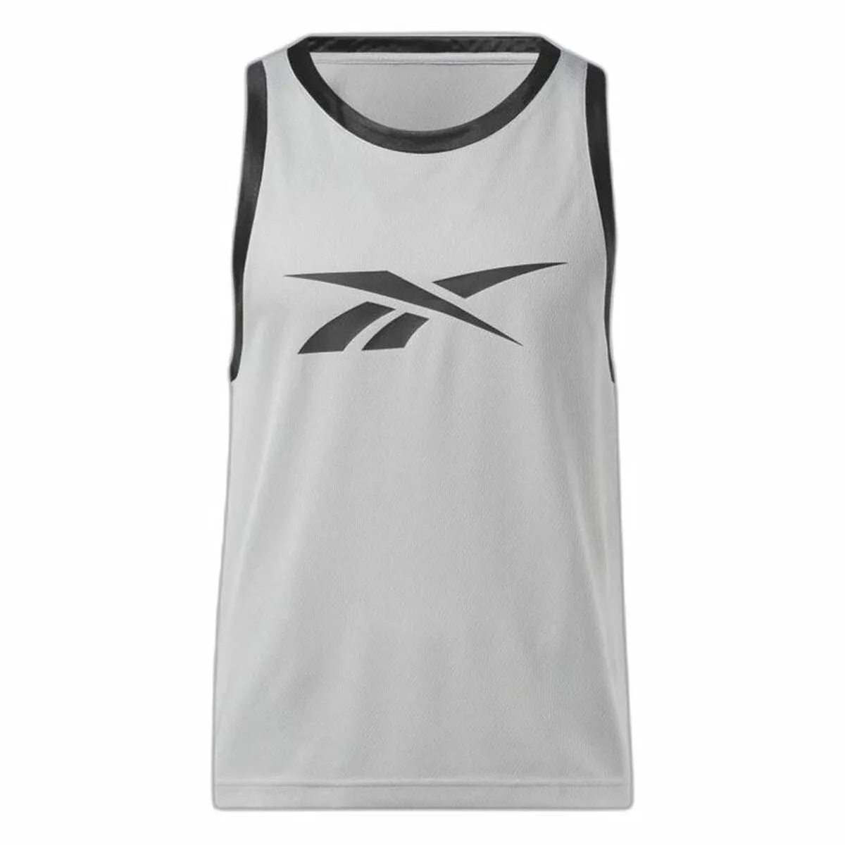CAMISETA DE BALONCESTO REEBOK GRIS CLARO