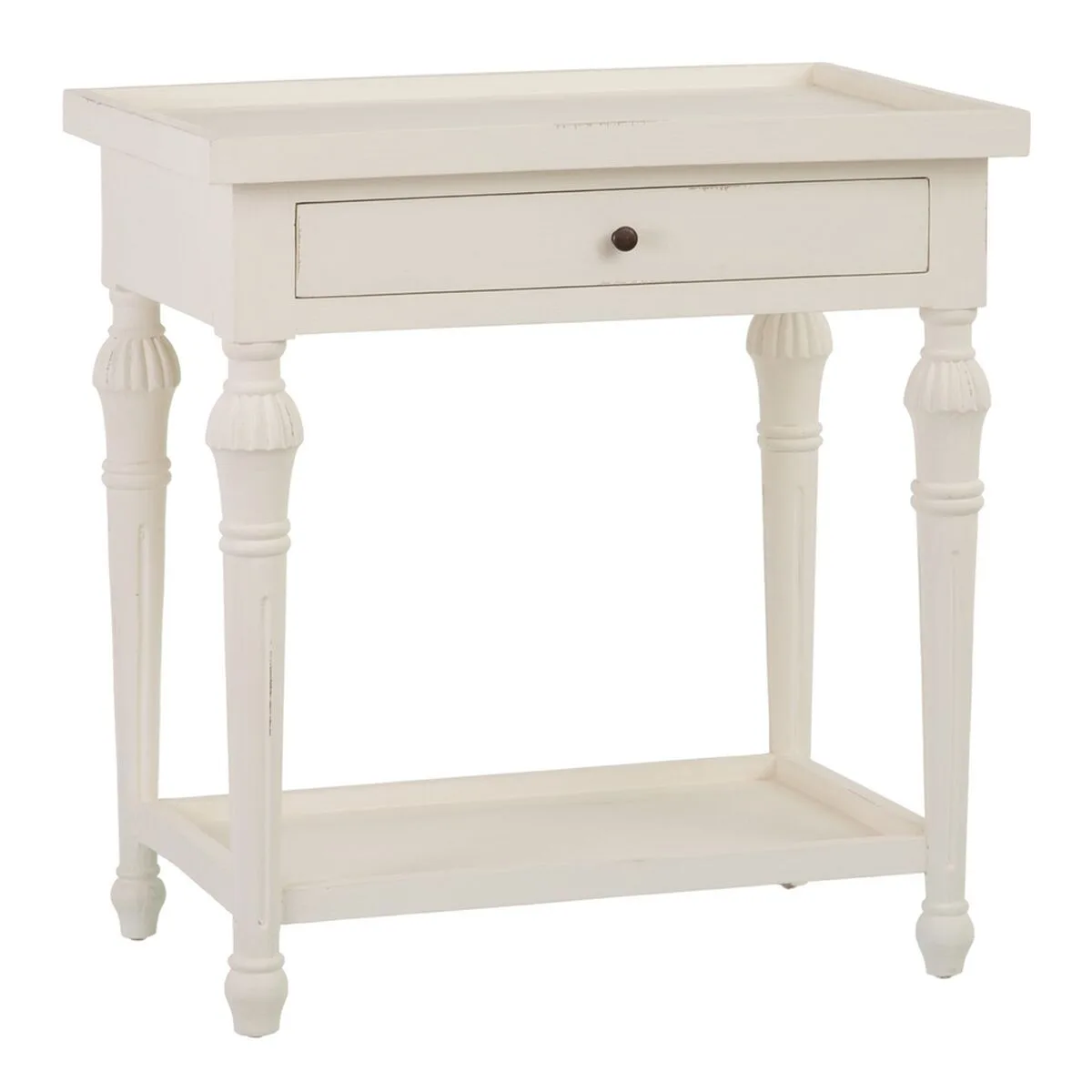 MESA AUXILIAR BLANCO 72 X 47 X 77 CM