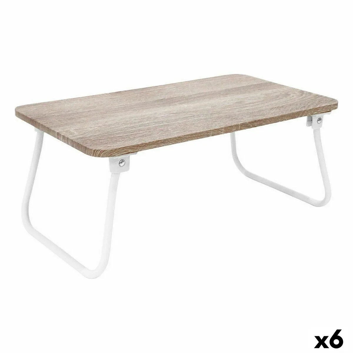 MESA AUXILIAR CONFORTIME 52 X 30 X 23 CM MADERA (6 UNIDADES)