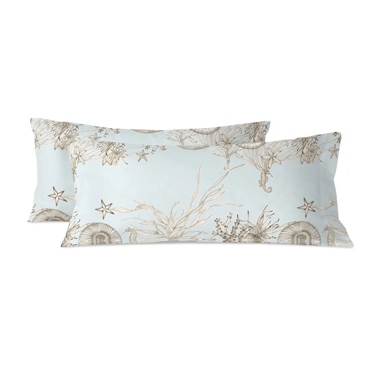 FUNDA DE ALMOHADA HAPPYFRIDAY CORAL REEF MULTICOLOR 45 X 110 CM (2 UNIDADES)