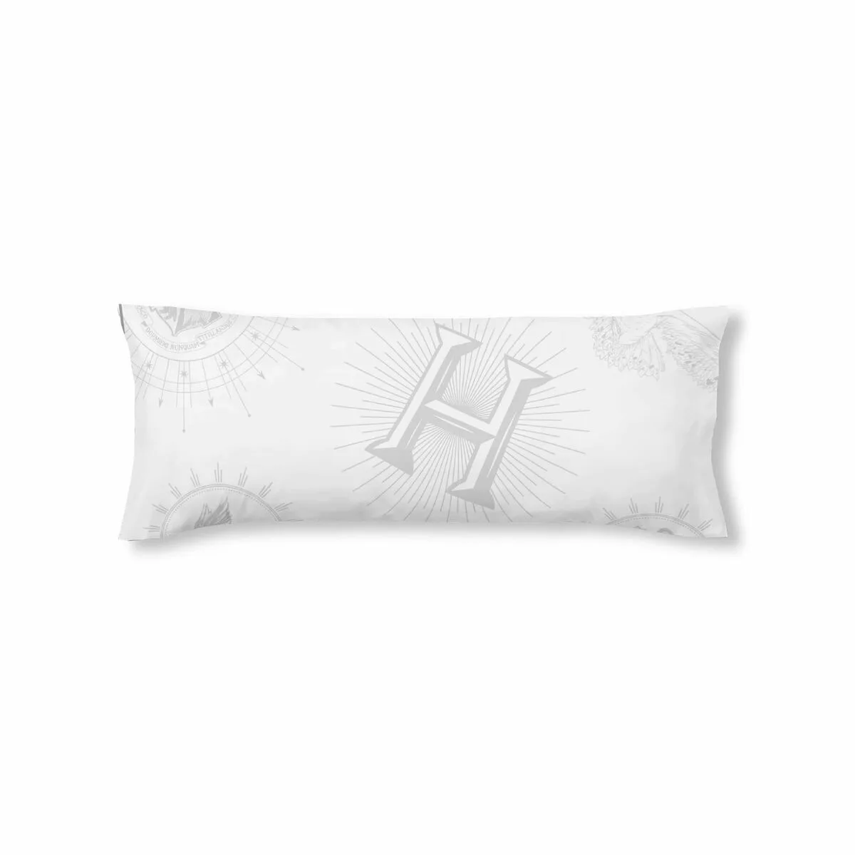 FUNDA DE ALMOHADA HARRY POTTER DORMIENS DRACO BLANCO 175 HILOS 45 X 110 CM