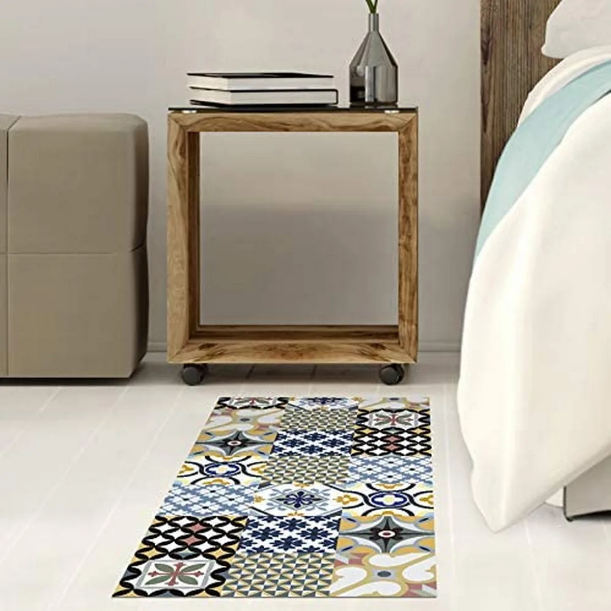 ALFOMBRA VINÍLICA STOR PLANET HIDRÁULICA 100 % PVC (50 X 110 CM)