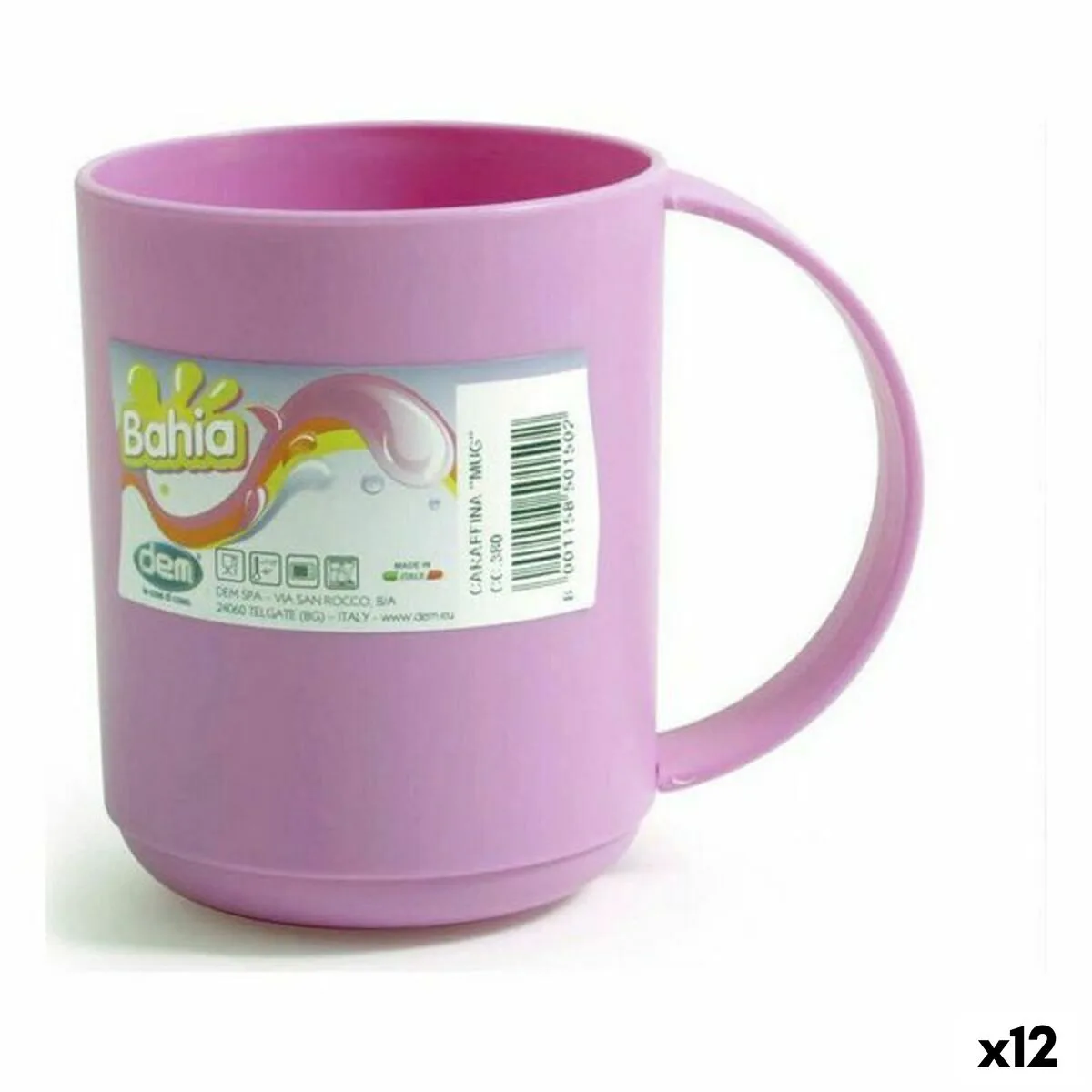 TAZA MUG DEM BAHIA (12 UNIDADES) (380 ML)