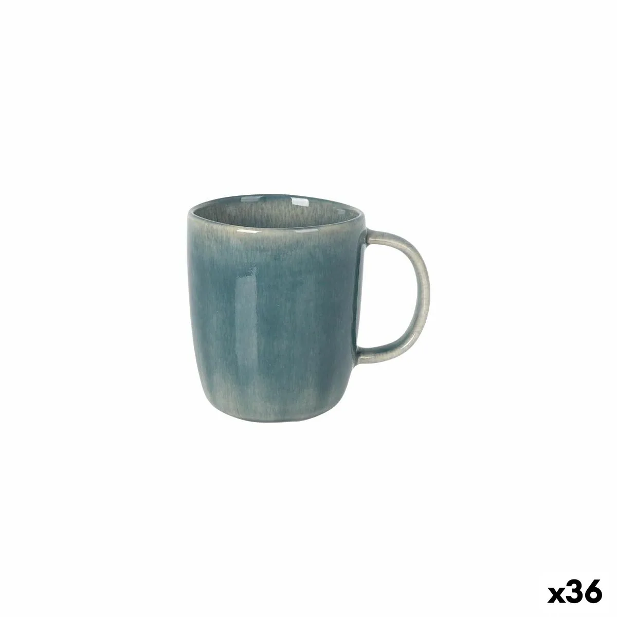 TAZA MUG LA MEDITERRÁNEA OCEAN BLUE 200 ML (36 UNIDADES)