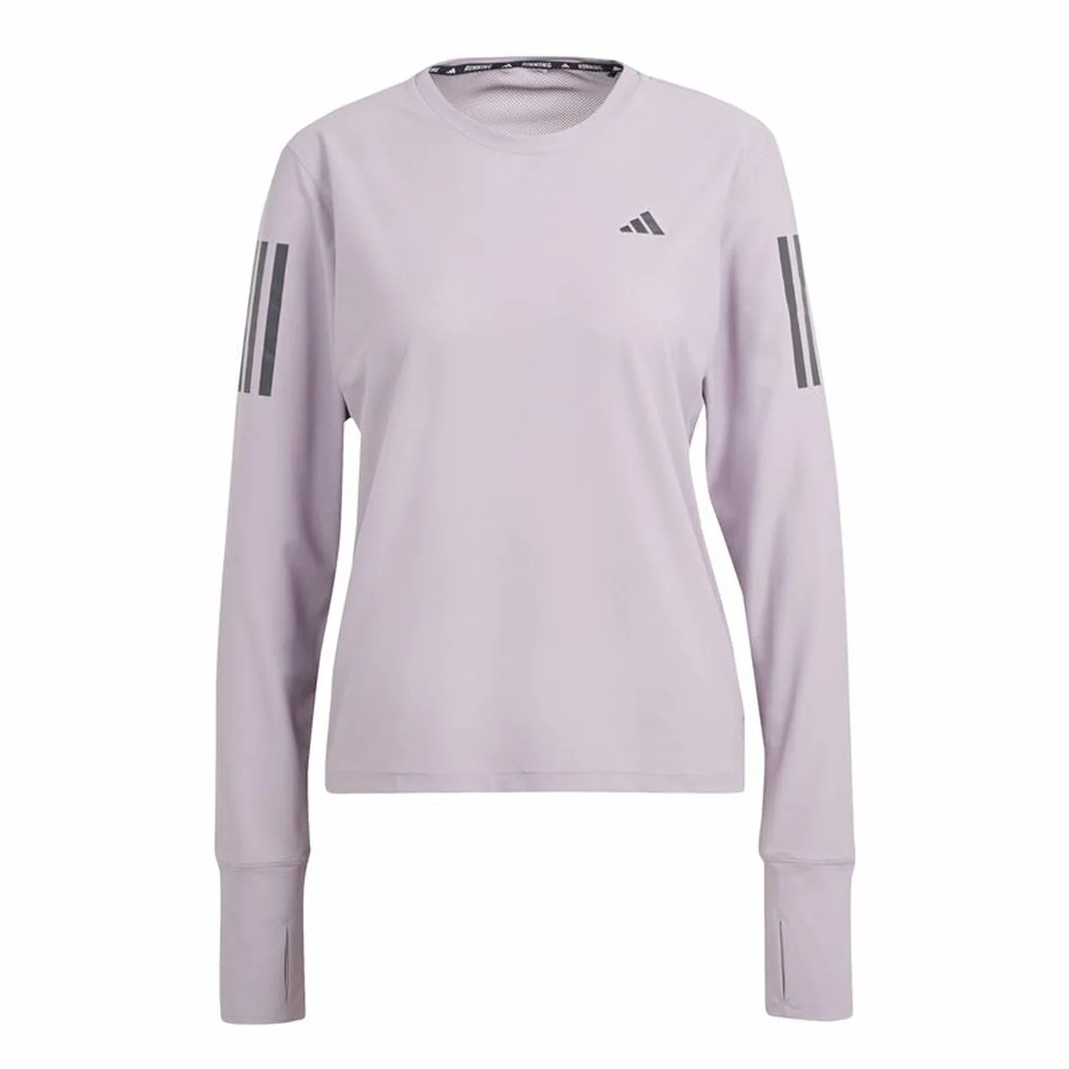 CAMISETA DE MANGA LARGA DE MUJER ADIDAS OWN THE RUN MORADO