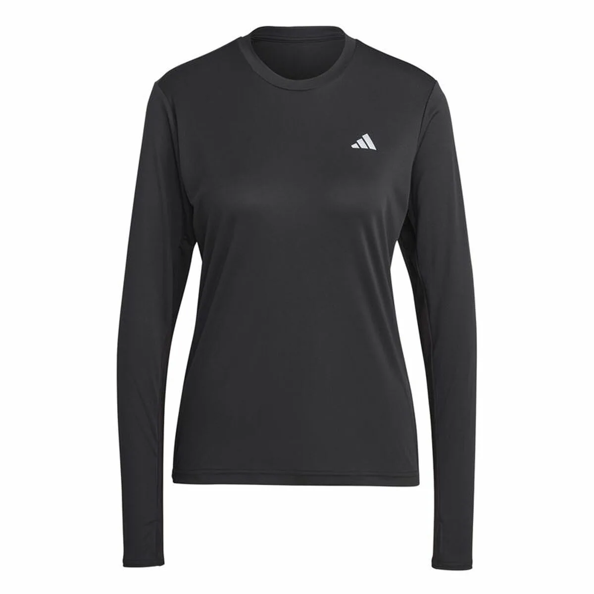CAMISETA DE MANGA LARGA DE MUJER ADIDAS RUN IT NEGRO