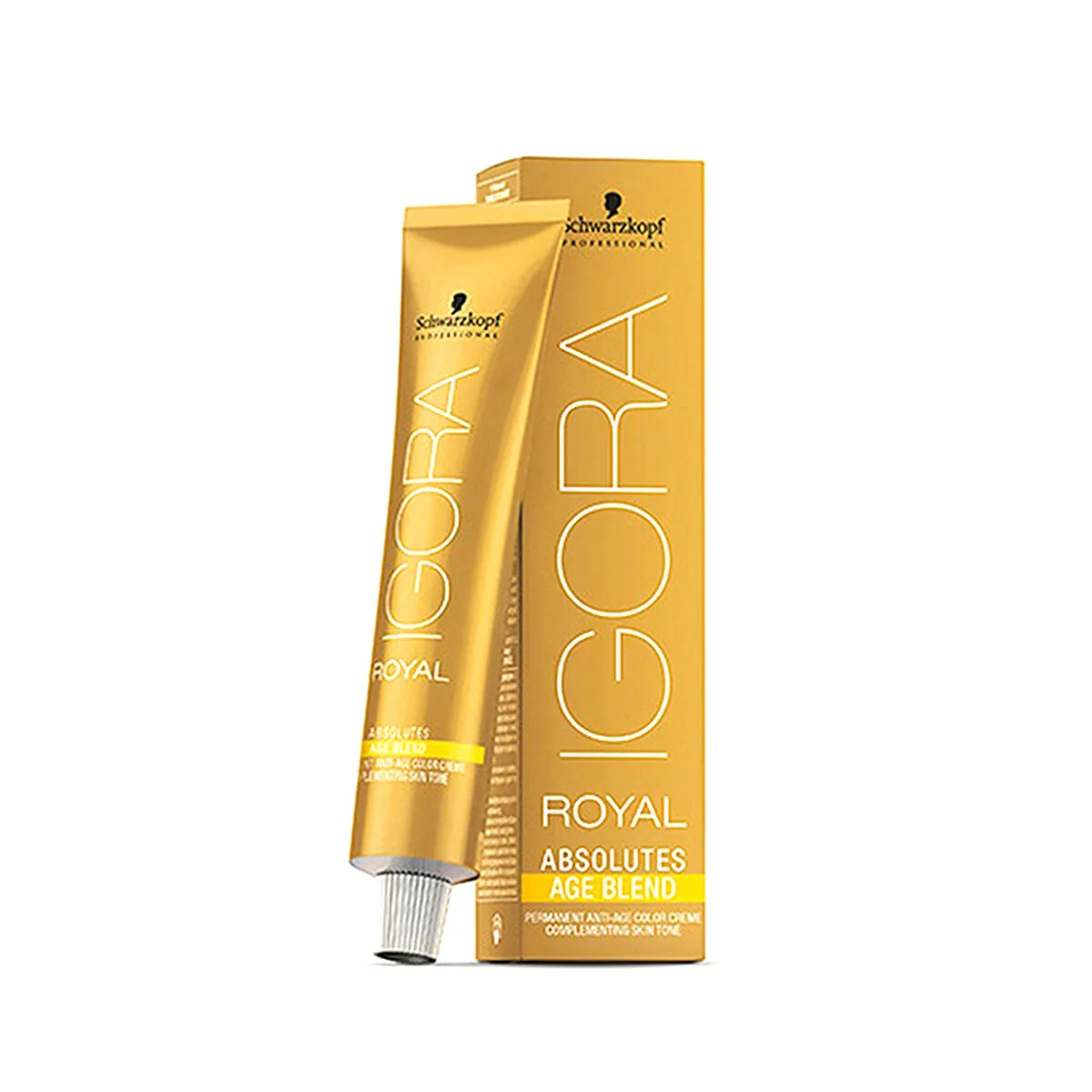 TINTE PERMANENTE ANTIEDAD IGORA ROYAL ABSOLUTES SCHWARZKOPF IGORA ROYAL 8-01 AGE BLEND (60 ML)